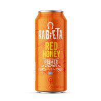 CERVEZA RABIETA RED HONEY LATA 473cc